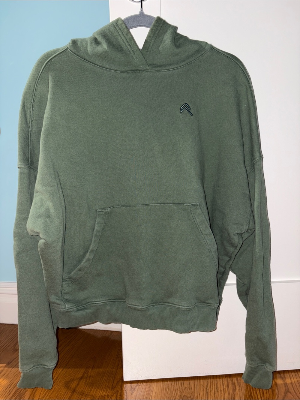 Oner Active Oversized Hoodie- Forest Green- Medium